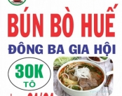 Bún Bò Huế Đông Ba Gia Hội Nguyễn Kiệm Gò Vấp - Quán Bún Bò Huế Ngon Quận Thủ Đức